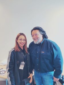 shara and Prof Paul Gilroy